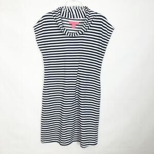 Csilla Somogyi Cowl Neck Striped Dress Size M